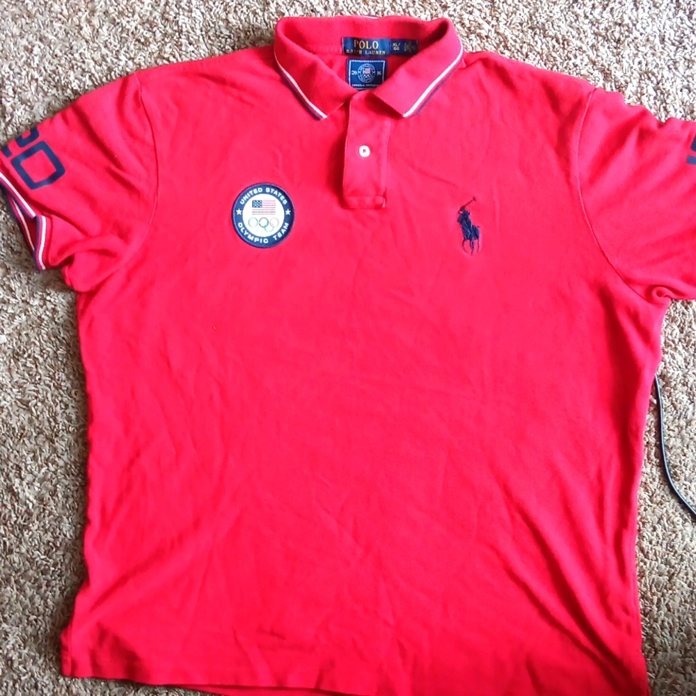 Team USA Mesh Polo Shirt XL